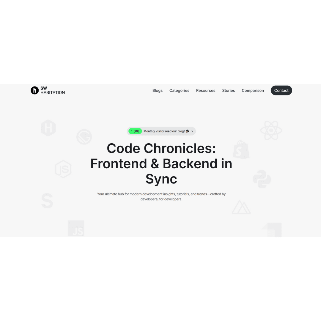 SW Habitation — developer learning platform serving 7,000+ users
